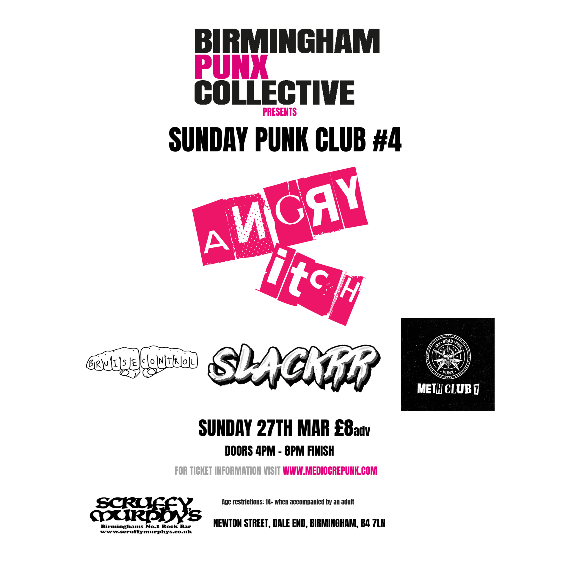 birmingham punx collective sunday punk club #4
